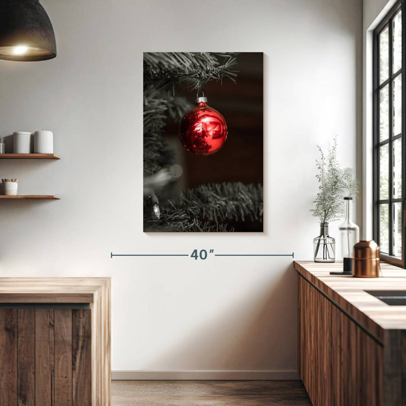 Ornement d'arbre de Noël, H 39 po x l 26 po