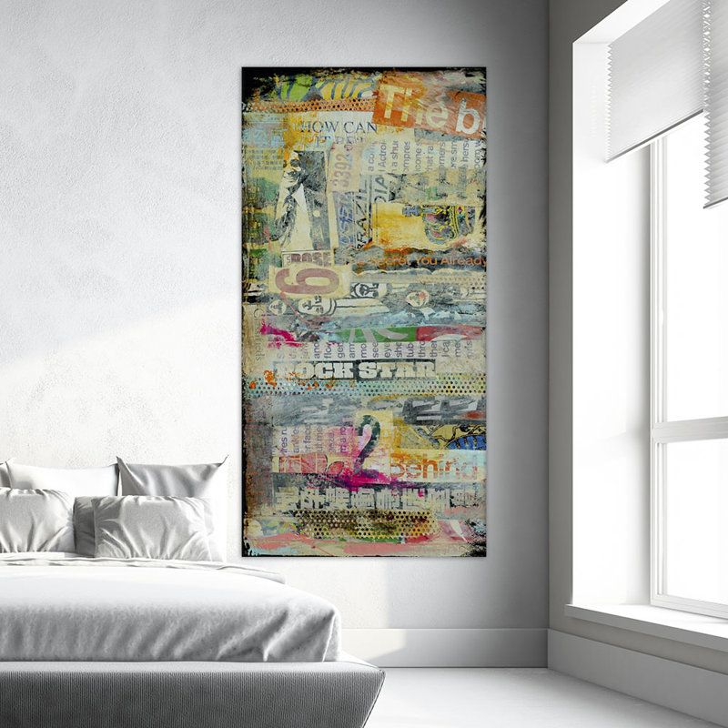"In the mix I" par Erin Ashley, reproduction d’art sur toile