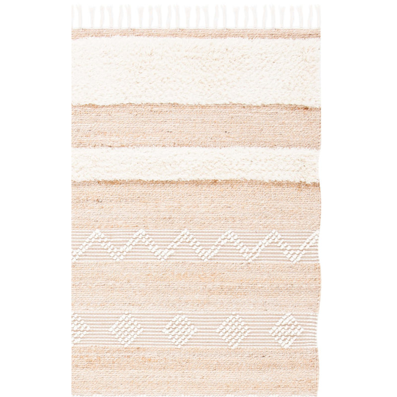 Havana Hand Woven Geometric Area Rug, Rectangle 9' x 12'
