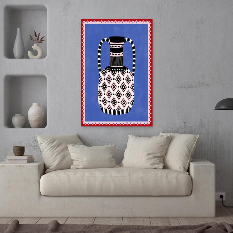 Art contemporain, art contemporain classique audacieux, H 36 po x l 24 po