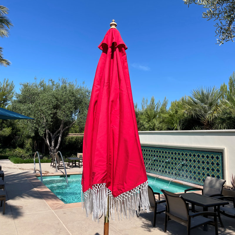 Housse / poteau de remplacement pour auvent parapluie Souderton, Rouge