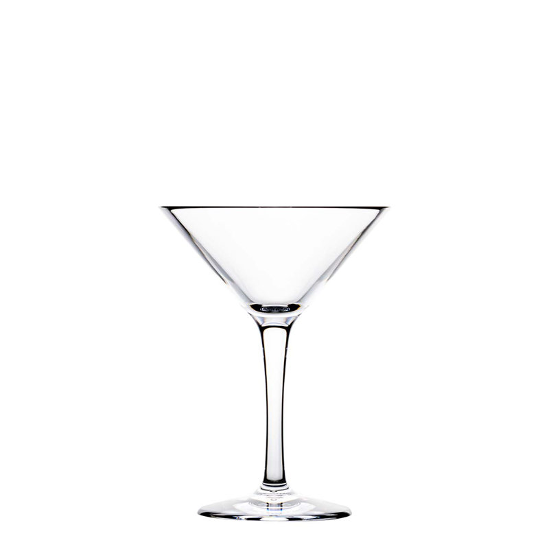 Verre à martini en plastique Crysta Polycarbonate, 8 oz