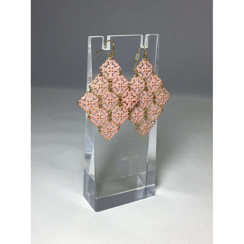 Présentoir à bijoux en plexiglas transparent
