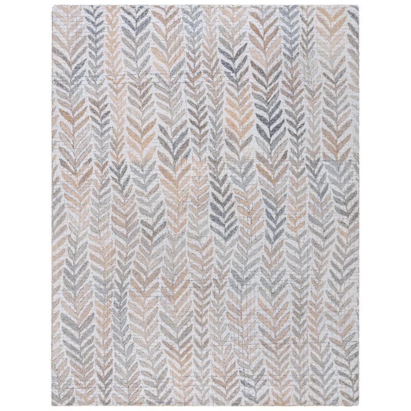 Tapis beige / gris Renewal 803, Rectangle 8 pi x 10 pi