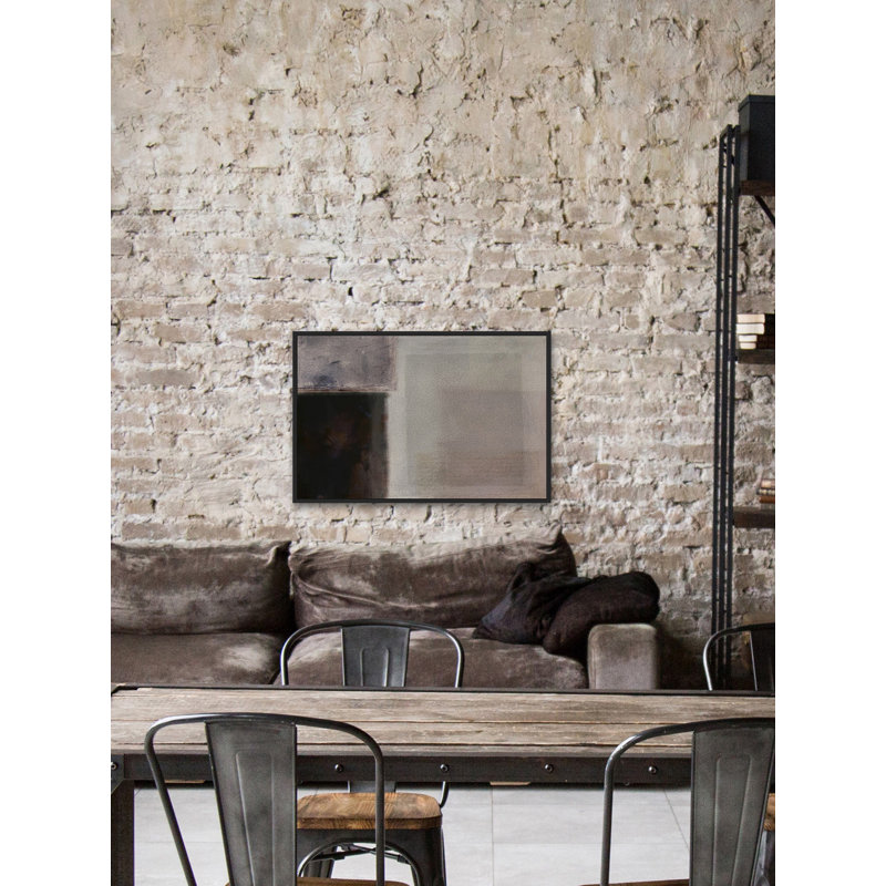 Mute Hues IV - Floater Frame, reproduction d'art sur toile, H 16 po x l 24 po x P 0,1 po
