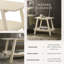 Table de bout en bois moderne avec rangement et design durable