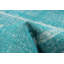 Tapis turquoise à transition de couleur 6 pi 10 po x 10 pi 0 po