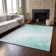Premium Machine Washable Cerrito Teal Rug