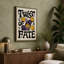Twist of Fate Typography - Wrapped Canvas-747542031-747542025