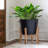 16" Contemporary Planter With Stand, 2-pack