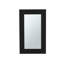 Armoire à pharmacie à miroir étroit H 25,7 "x l 15,7" Juno, une porte avec trois tablettes intérieures pour la salle de bain, noir cuisine-1727035792