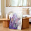 Reproduction d'art sur toile botanique florale mauve lavande mauve-129556852