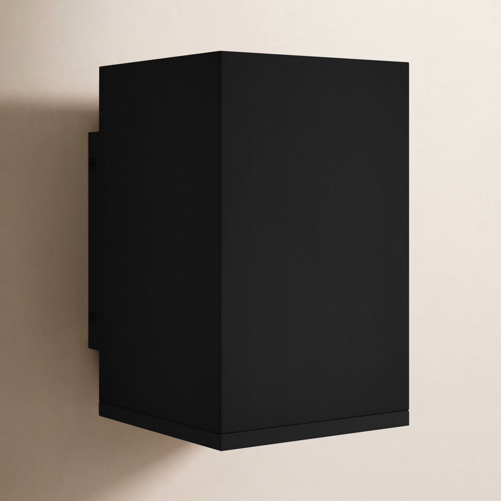 Indrani Single Light Outdoor Wall Light, Black