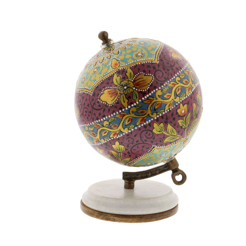 Plastic / Acrylic Tabletop Globe, 7" H x 5" W