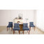 Chaises d'appoint rembourrées à double couche en chenille-362540240-362540243