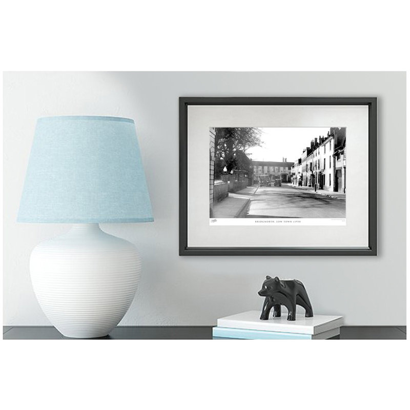 Bridgnorth, Low Town C1950 by Francis Frith - Single Picture Frame Print, 28cm H x 36cm W x 2.3cm D