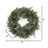 Pre Lit Led Snowy Mixed Pine Wreath With Pinecones