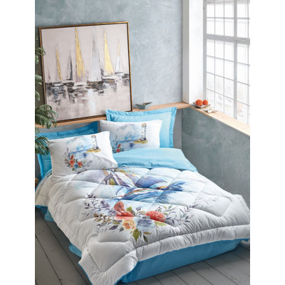 Cotton Floral Quilt