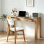 Bureau sculpté et vieilli en sapin massif-298518545