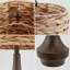Lampe de table en résine Borka