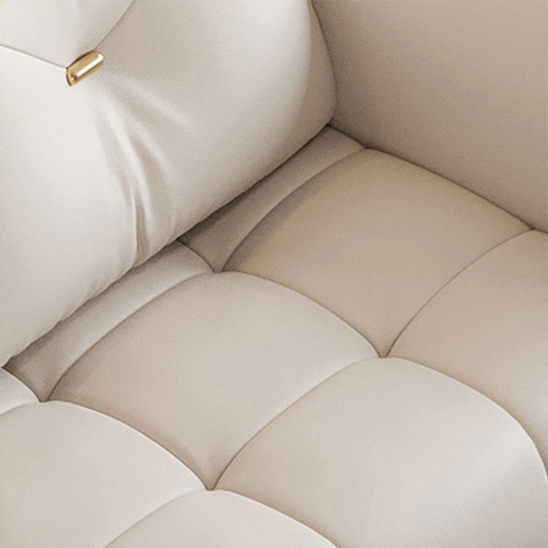Canapé modulaire 106,3 "en microfibre beige