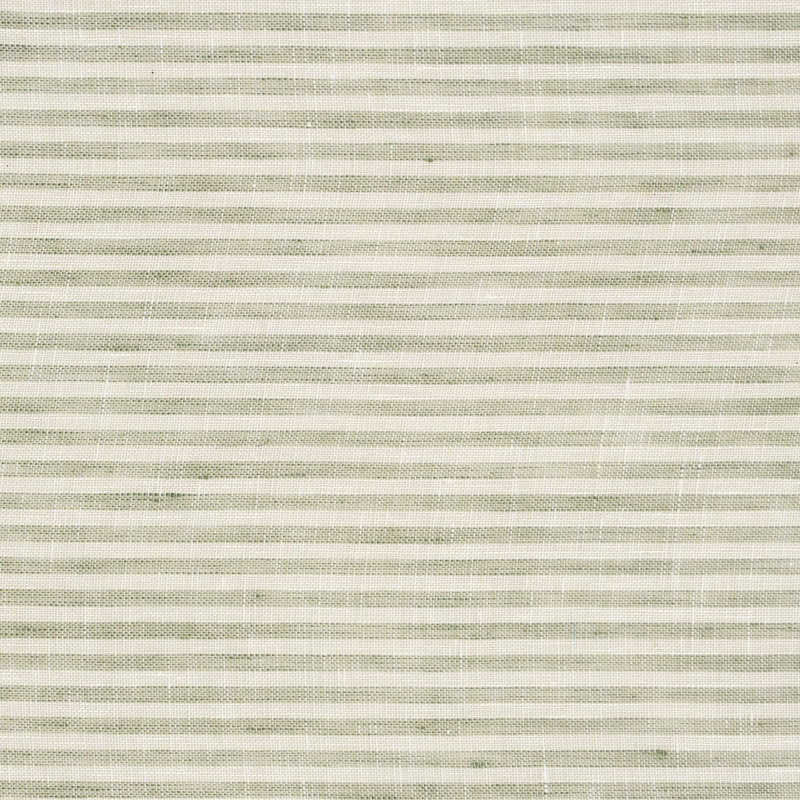 Tissu transparent à rayures Tori, Sauge