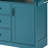 55.7" Kitchen Island With 2 Drop Leaf, 5 Movement, Power Outlet, Folding Storage Table And Spice Holder, Spanish Style,-1777911570