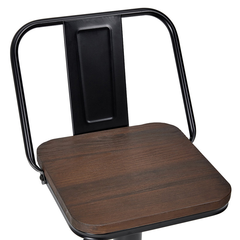 Aelicia Adjustable Height Bar Stool