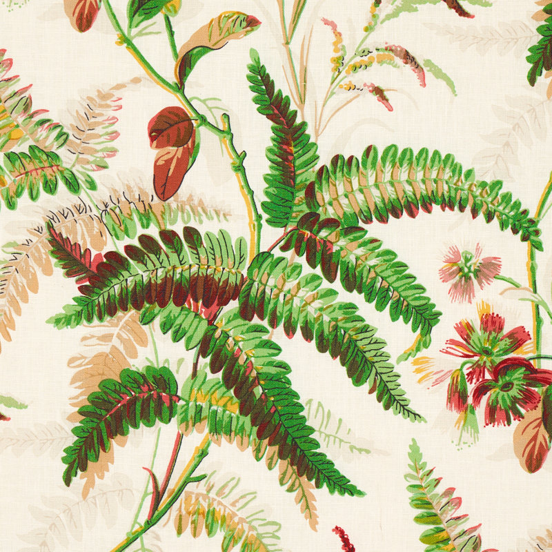 Tissu en lin Myers Fern, Document
