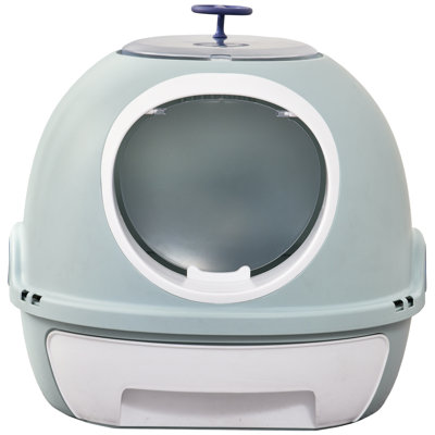Mermec Plastic Litter Box Enclosure with Scoop