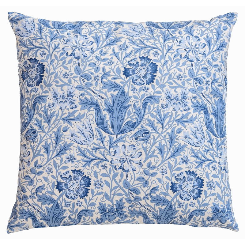 Armrong Floral Square Throw Pillow Cover