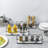 3 Piece Wall Metal Wire Spice Rack