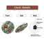 Horloge murale en verre 12 "