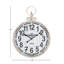 Horloge murale blanche Delgado