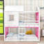 Structure de lit en bois pour tente de jeu avec toit-1578045437-1578045429