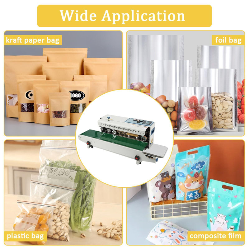 Continuous Band Sealer, Digital Temperature Control