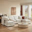 Canapé modulaire en U avec meubles de salon contemporains en polyester-1023032957
