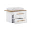 Duo 60 cm Wall-Mounted Washbasin-1301555750