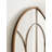 Juliany Metal Arch Mirror