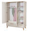 Jil 3 Door Wardrobe