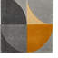 Matrix area rug Machine Woven Rectangle Grey-100511866