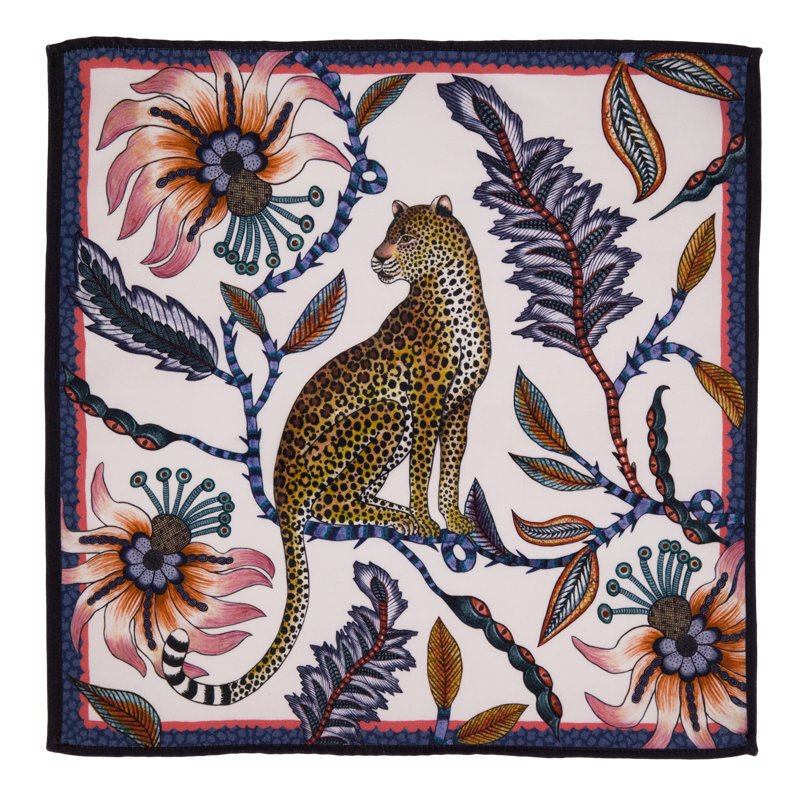 Ardmore 'Leopard' Frost Cotton Napkins