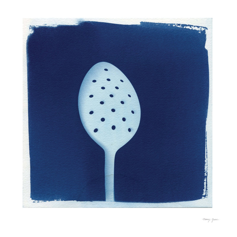 Cyanorph Kitchen XIII - Peinture, H 20 po x l 20 po, Toile tendue