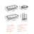 Shower Caddy 5 Pack Adhesive Bathroom Shower Storage Organization Shelves Rack