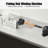 Portable Fishing Rod Winding Machine Epoxy Resin Rotating Gluing Tool Foot Swith