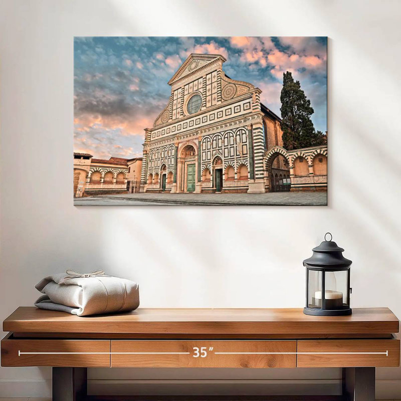 Église Santa Maria Novella, H 16 po x l 24 po