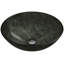 Lavabo de salle de bain vasque ronde en verre L 17 po x l 6 po H Giovanni-100503688