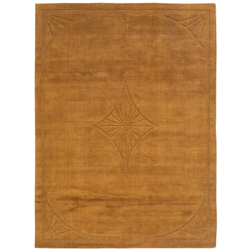Tapis de salon tissé à la main, Rectangle de 5 pi x 8 pi
