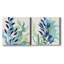Pamila corail - ensemble de 2 reproductions d'art sur toile tendue-1752225804