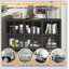 Buffet moderne en métal robuste avec rangement Armoire de rangement en acier de qualité supérieure-377967822